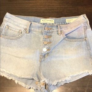 Women’s High Waisted Denim Shorts